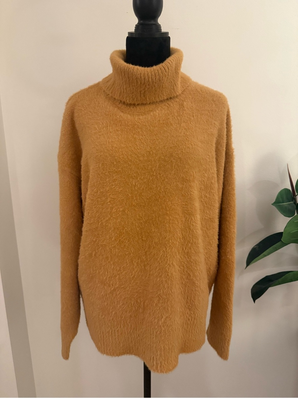 Calia Cozy Burnt Tan Turtleneck Sweater
